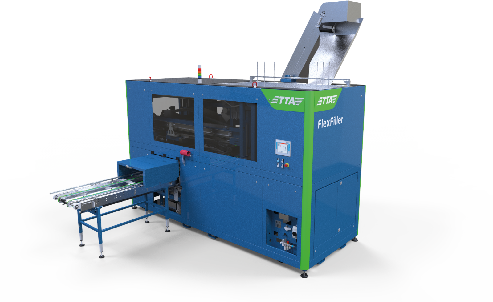 Sistema automatizado de enchimento de substrato para vasos e trays: o TTA-ISO FlexFiller.