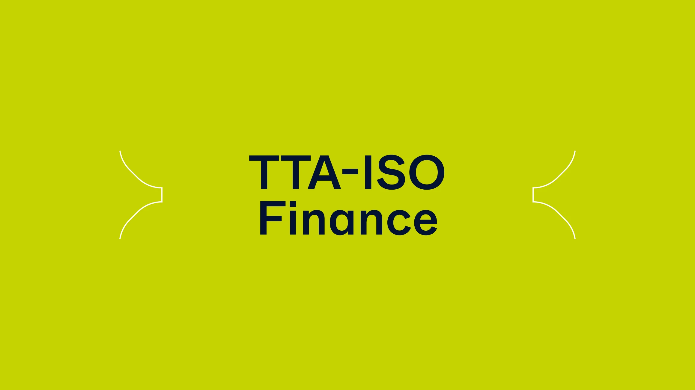 Apresentamos: Finance by TTA-ISO